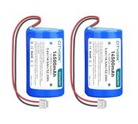 CITYORK 3.6V 14500mAh ER34615M Lithium Battery Li-SOCI2 Compatible with DSC ER34615M-T1 WT4911 WT4911B WT8911 ALEXOR Wireless Outdoor Siren WT4911BATT ADT Non Rechargeable (2 Pack)