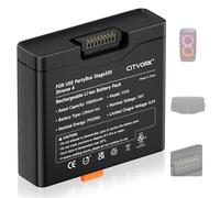 CITYORK 7.4 V / 10800 mAh Replacement Battery 400 for JBL Partybox Stage 320 / JBL Xtreme 4 Bluetooth Speaker, Can be Exchanged in Seconds, so that the Party Keeps Running Twice as Long