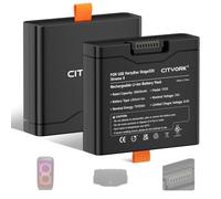 CITYORK [Pack of 2] 7.4 V / 10800 mAh Replacement Battery for JBL Partybox Stage 320 / JBL Xtreme 4 Bluetooth Speaker, Can Be Exchanged in Seconds, So That Party Keeps Running Twice as Long