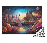 Cityscape Architecture 1000 Piece Jigsaw Puzzles for Adults 1000 Piece Adult Puzzles Learning Educational Toys Family Games Christmas Birthday Gifts for Toddler Children Kids Boys Girls Jigsaw Puzzle