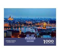 Cityscape at Dusk Reliable Cardboard Perfect for Improving Patience, Focus And Overall Cognitive Abilities 52x38cm/1000pcs