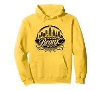 Cityscape Bronx NYC Typography Street Art Pullover Hoodie