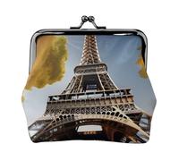Cityscape Paris Eiffel Tower France Print Versatile Coin Purse Exquisite Mini Wallet Cute Change Pouch for Any Occasion