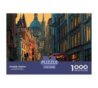 CityscapeAstonishing 1000-Piece Jigsaw Puzzles for Adults Beautiful Scenery A Pantheon of Impossible, Hard, Difficult Challenging Puzzle Games for All Genders - A Unifying Challenge for Adults And Kid