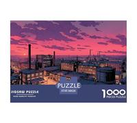 CityscapeDynamic Jigsaw Puzzles for Adults Beautiful Scenery Offering 1000 Advanced And Challenging Puzzle Games Designed for Both Women And Men - These High-Engagement Jigsaw Puzzles Are Perfect for