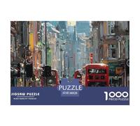 CityscapeDynamic Jigsaw Puzzles for Adults Beautiful Scenery Offering 1000 Advanced And Challenging Puzzle Games Designed for Both Women And Men - These High-Engagement Jigsaw Puzzles Are Perfect for