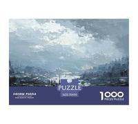 CityscapeDynamic Jigsaw Puzzles for Adults Beautiful Scenery Offering 1000 Advanced And Challenging Puzzle Games Designed for Both Women And Men - These High-Engagement Jigsaw Puzzles Are Perfect for