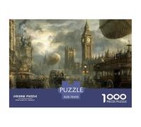CityscapeFormidable 1000-Piece Jigsaw Puzzles for Adults Beautiful Scenery An Odyssey of Impossible, Hard, And Difficult Challenging Puzzle Educational Games - The Ultimate Gift for Dedicated Adult An