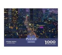 CityscapeGigantic 1000-Piece Jigsaw Puzzles for Adults Beautiful Scenery An Arsenal of 1000 Ruthlessly Difficult Challenging Puzzle Game Pieces - Engineered to Be A Trophy Gift Jigsaw Puzzles for Adul