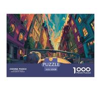 CityscapeLuxury Jigsaw Puzzles for Adults Beautiful Scenery Featuring 1000 Meticulously Crafted Advanced Challenging Puzzle Game Pieces - Created to Be An Unforgettable Gift Jigsaw Puzzles for Adults