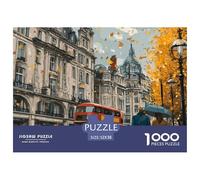 CityscapeLuxury Jigsaw Puzzles for Adults Beautiful Scenery Featuring 1000 Meticulously Crafted Advanced Challenging Puzzle Game Pieces - Created to Be An Unforgettable Gift Jigsaw Puzzles for Adults