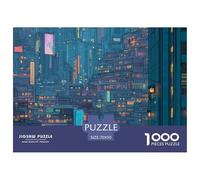 CityscapeMasterful 1000-Piece Jigsaw Puzzles for Adults Beautiful Scenery A Complete Set of Challenging Educational Puzzle Game Pieces - An Intellectually Stimulating Gift for Adult And Teenage Enthus