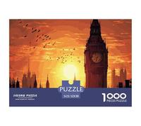 CityscapeOverwhelming 1000-Piece Jigsaw Puzzles for Adults Beautiful Scenery A Crusade Through Impossible, Hard, And Difficult Challenging Puzzle Games - The Most Prestigious Gift for Adult And Teenag