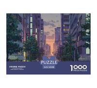 CityscapeUltimate Challenge Jigsaw Puzzles for Adults Beautiful Scenery Conquer The 1000-Piece (Advanced) Impossible, Hard, And Difficult Challenging Puzzle Educational Games - This Is The Pinnacle Gi