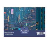 CityscapeUltimate Challenge Jigsaw Puzzles for Adults Beautiful Scenery Conquer The 1000-Piece (Advanced) Impossible, Hard, And Difficult Challenging Puzzle Educational Games - This Is The Pinnacle Gi
