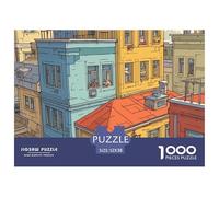 CityscapeUltimate Challenge Jigsaw Puzzles for Adults Beautiful Scenery Conquer The 1000-Piece (Advanced) Impossible, Hard, And Difficult Challenging Puzzle Educational Games - This Is The Pinnacle Gi