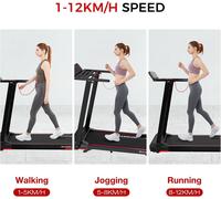CITYSPORTS PRO WP9 Folding Treadmill with Incline Black