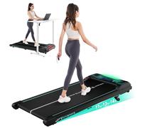 CITYSPORTS Walking Pad,0-14% Incline Treadmill for Home,6 km/h,Slim | Under Desk Treadmill with LED Display, Remote Control, Portable Slim Compact Motorized Electric