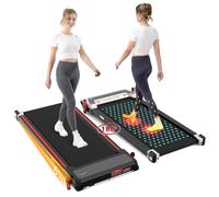 CITYSPORTS Walking Pad with 6% Incline Massage Function,2 in 1 Under Desk Treadm
