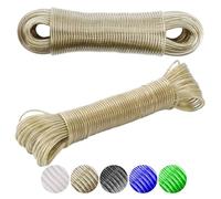 Citystores® 15m Washing Line Clothes Lines For Outside Washing Line Rope Heavy Duty Washing Line Washing Lines Clothesline Outdoor Washing Line Indoor Clothes Line