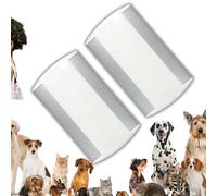 CityStores® 2 Pack White Flea Lice Combs | Double-Sided Fine Tooth Hair & Dandruff Combs for Kids, Adults, Dogs, Cats | Grooming Tool, Flea Repellent, Tick & Lice Removal - Works With All Hair types!