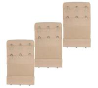 citystores® 3 Pack Nude 3-Hook Bra Extender Adjustable Bra Strap Extension for Maternity, Weight Fluctuation & Everyday Comfort