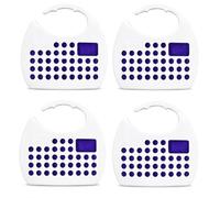 Citystores® 4 Pack Hanging Lavender Moth Repellent for Wardrobes - Long Lasting Moth Killer & Clothes Protector - Wardrobe Freshener for Closets, Cupboards, Drawers & Clothing Storage