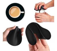 Citystores® Black Rubber Jar Gripper Pads Multi-Purpose Jar Opener Grippers Lid Coasters Children Weak Hands Weak Grip Arthritis Suffers Aid Old Gift