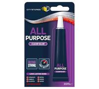 Citystores BT All Purpose Ultra Strong Clear Glue Long Lasting Bond Ideal For Plastic Metal Rubber Glass Wood Quick Drying Versatile Adhesive For Diy Crafts Repairs And More 20g