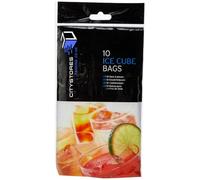 Citystores® CA 10 Ice Cube Bags Disposable Ice Cube Bags Make Ice Cubes Leak-Proof Easy Release Ice Cube Trays for Freezer Ideal for Parties Drinks Travel Food Storage