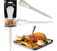Citystores® CA Traditional Baster Essential Kitchen Gadget for Basting While Roasting Keeps Roasted Meats Succulent Easy-Grip Design Durable Heat Resistant Tube Ideal for Turkey Chicken BBQ