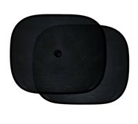 Citystores® Car Sun Shade Screen Protectors - 2 Pack Blackout UV Protection Mesh Blinds for Rear Side Windows, Easy Fit Design