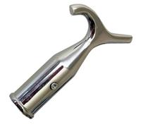 citystores® Chrome Metal Hook Head Only - Durable Window & Loft Hatch Hook for Sash Windows, Blinds, and More - Rust-Resistant, Easy Install