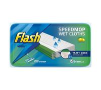 Citystores® F Lemon Speed Mop Wet Cloths Refills Refill Speedmop Pads Fast Easy & Hygienic Multi Surface 24 Pack 5608