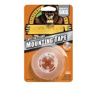 Citystores® GO Crystal Clear Heavy Duty Mounting Tape, 25mm x 1.5m Strong Double-Sided Tape For Home, Office, Car Ideal for Indoor & Outdoor Use, Wall Mounting, And Crafting