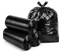 Citystores® Heavy Duty Black Bin Bags 50L, 60 Count (3 Rolls x 20)