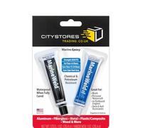 Citystores® JW Marine Waterproof Weld 2 Part Epoxy Adhesive Strong Bond Resin Glue For Metal Plastic Fiberglass Wood Ideal For Marine Use Heat Resistant And Easy To Apply