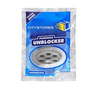 Citystores® KR Bathroom Drain Unblocker | Powerful Sink & Plughole Cleaner | Dissolves Hair, Grease, Soap | Fast-Acting Drain Opener | Safe for Pipes, Showers, Bathtubs - 80g