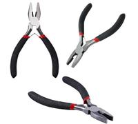Citystores® Mini Combination Plier With Spring Small Pliers Tool Compact Size Precision Pliers for DIY Repairs Jewelry Making Craftwork Wire Cutting Durable Grip Easy to Use with Spring-Loaded Mechani