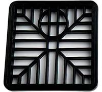 Citystores® Plastic Square Drain Guard Drain Cover Leaf Gutter guards For Leaves Plastic 14.6 x 14.6 (0817)