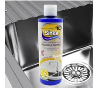 Citystores® Shiny Sinks Cleaner Cream Sink Limescale Remover Stainless Steel Ceramic Granite Cleaner 290ml