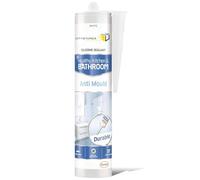 Citystores® UB Anti-mould Kitchen & Bathroom Sealant Cartridge Translucent/Clear Waterproof Silicone Sealant For Showers Sinks Windows & Tiles Mould Resistant & Long-lasting 274g