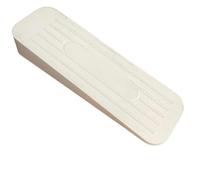 Citystores® White Rubber Door Wedge Door Stopper Non Slip Jammer Strong Heavy Duty Anti-Skid, Durable, and Heavy Duty Rubber Door Stoppers for Floor