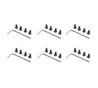 Citywalk 24Pcs Scooter Handlebar Front Fork Tube Screws with Hexagon Handle Replacement Parts Kits for M365 Es2