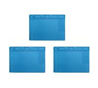 Citywalk 3X S-140 Magnetic Insulation Silicone Soldering Mat Magnetic Repair Mat, Heat Work Mat 932°F for Electronics