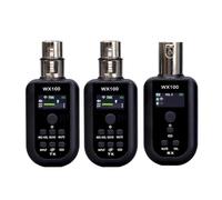 Citywalk Professional Wireless Adapter Wireless Microphone System Wired Microphone to Wireless Audio Transmitter Receiver