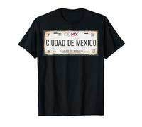 Ciudad de México License Plates CDMX, Distrito Federal T-Shirt
