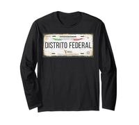 Ciudad de México License Plates CDMX Long Sleeve T-Shirt