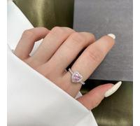 CIUFEWEK S925 Sterling Silver Wedding Band for Women, Grade 8A Ice Cubic Zirconia with High Carbon Diamonds, Wedding Band with Shiny Proposal, US Code 6