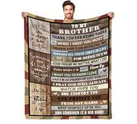 CIUGOIG Blanket for Brother - Valentines Day and Birthday Gift from Sister, Adult Men, 80"x60"
